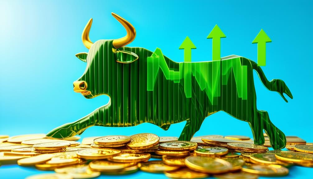 Bull Market Prices rise