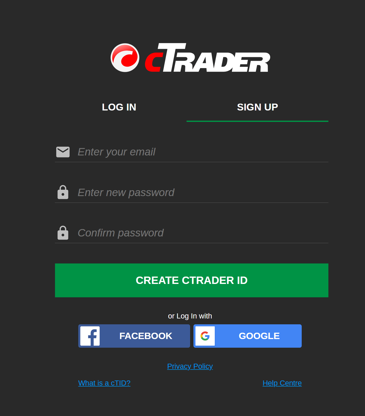 ctrader login